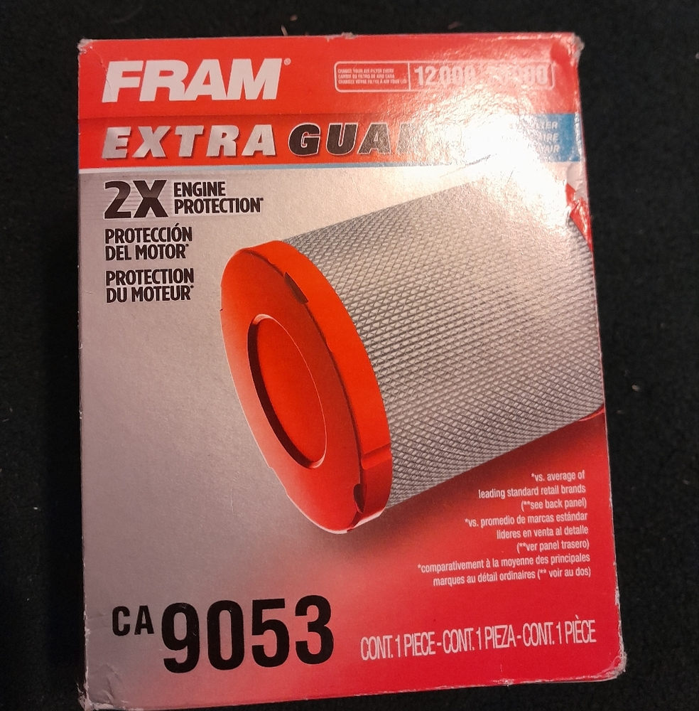 fram air filter extra guard ca 9053